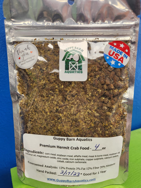 Alpha & Omega - PREMIUM Hermit Crab Food