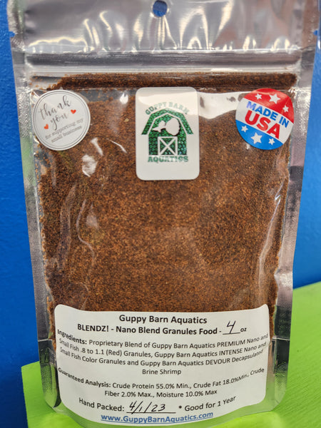Alpha & Omega - BLENDZ! Nano Blend Granules Food Mix