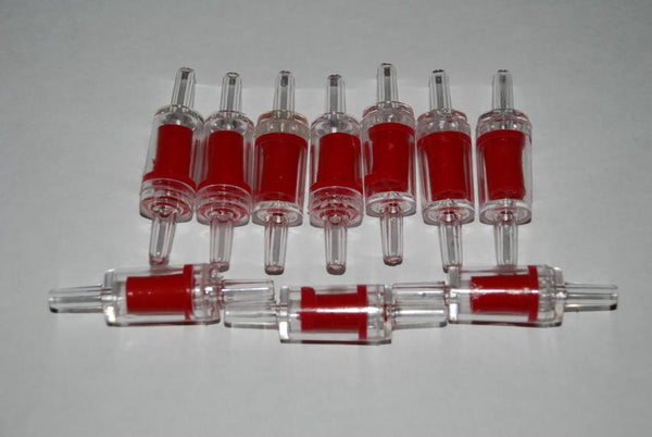 Airline Check Valve - Red (2 Pack)